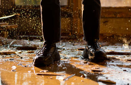 FLOOD & WATER DAMAGE | Our trained & dedicated water damage restoration team will respond urgently to provide immediate flood and water damage control.
