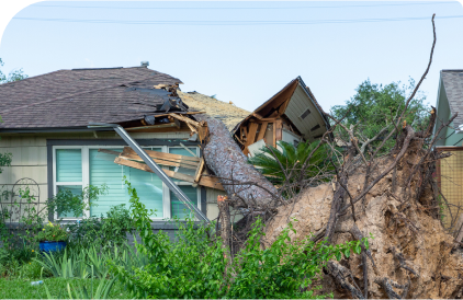 STORM DAMAGE | Don’t take cleaning the aftermath of a storm in your own hands as it could be extremely hazardous and potentially life-threatening. Our trained storm damage experts work rapidly to repair and recover the effected premises safely.
